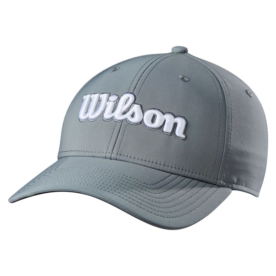 Wilson Pro Tour Schirmmütze, grau