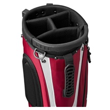 Wilson QS Quiver Carry Standbag, dunkelblau/weiss/rot