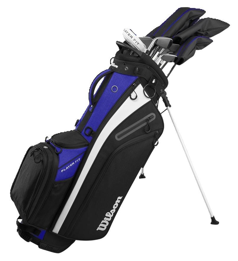 Wilson Player Fit Premium Herren Golfset, Stahl, LH
