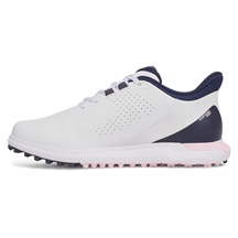 Under Armour Drive Fade SL Herren Golfschuhe, weiss/rosa/dunkelblau