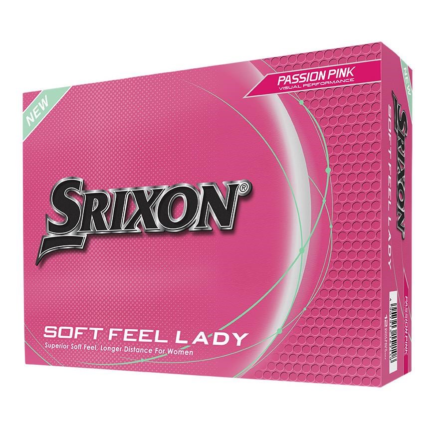 Srixon Soft Feel Lady Damen Golfbälle, rosa