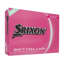 Srixon Soft Feel Lady Damen Golfbälle, rosa