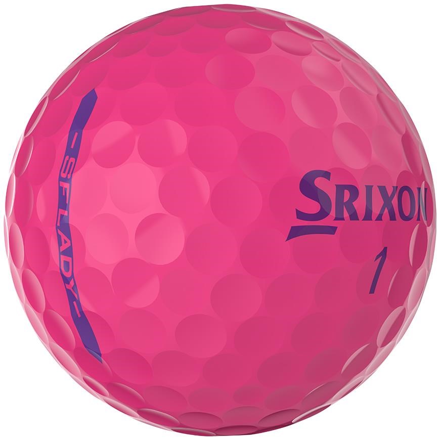 Srixon Soft Feel Lady Damen Golfbälle, rosa