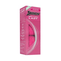 Srixon Soft Feel Lady Damen Golfbälle, rosa