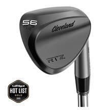 Cleveland RTZ Black Satin Wedge, Stahl