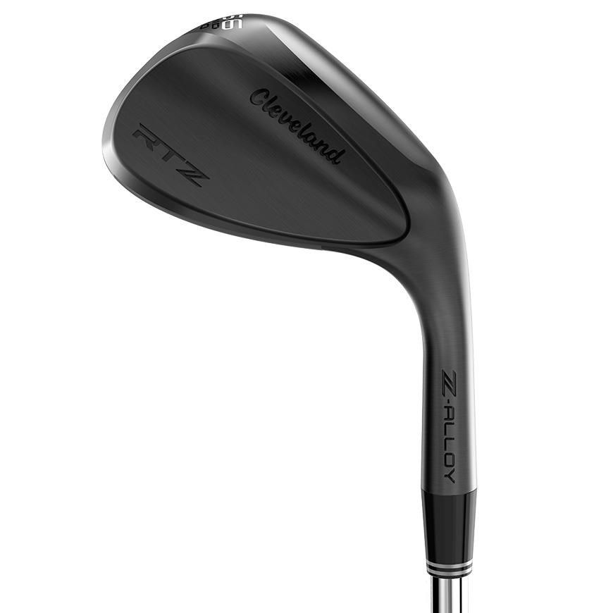 Cleveland RTZ Black Satin Wedge, Stahl