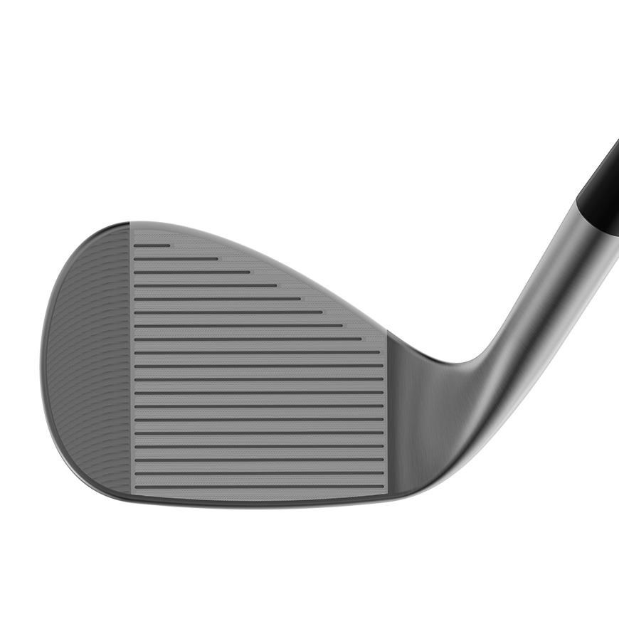 Cleveland RTZ Black Satin Wedge, Stahl