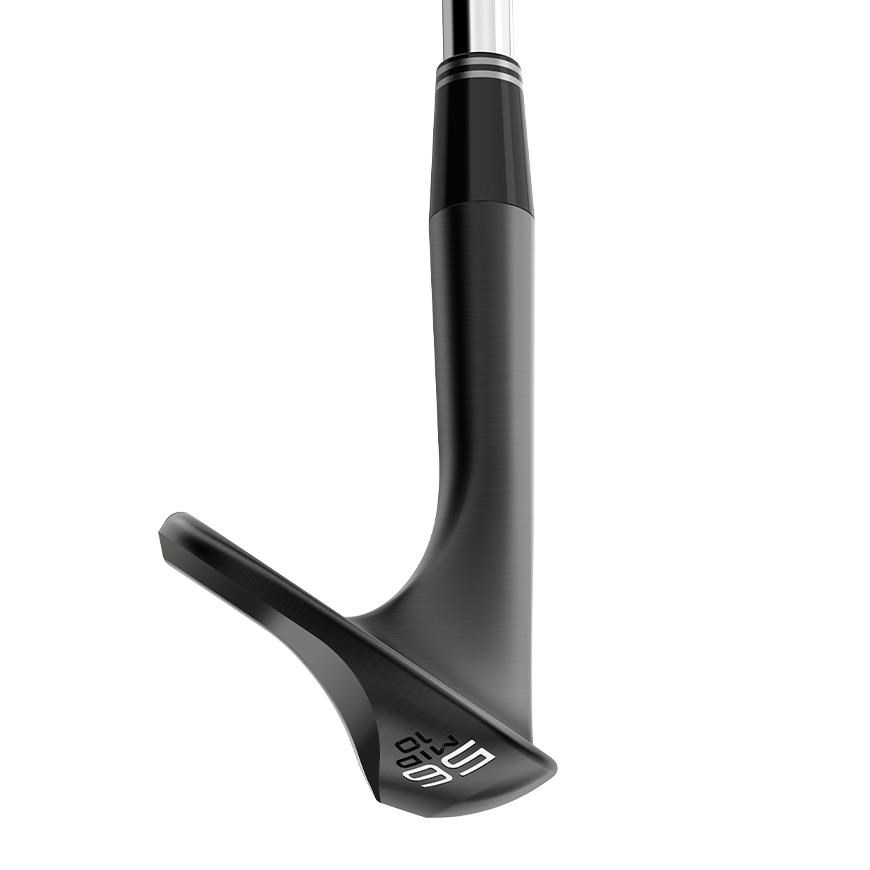 Cleveland RTZ Black Satin Wedge, Stahl