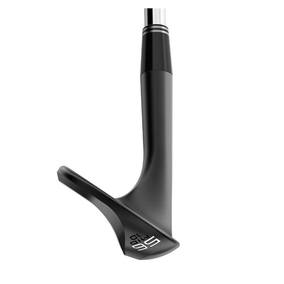 Cleveland RTZ Black Satin Wedge, Stahl
