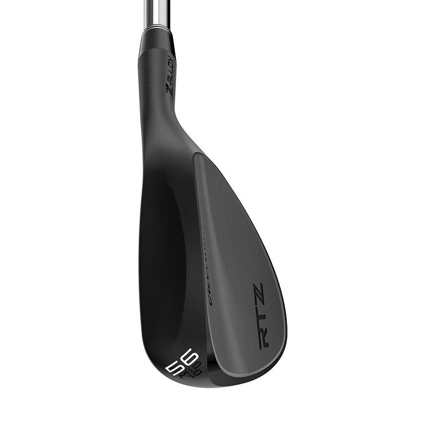 Cleveland RTZ Black Satin Wedge, Stahl