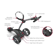 Motocaddy S1 Elektrotrolley, Ultra-Lithium-Akku