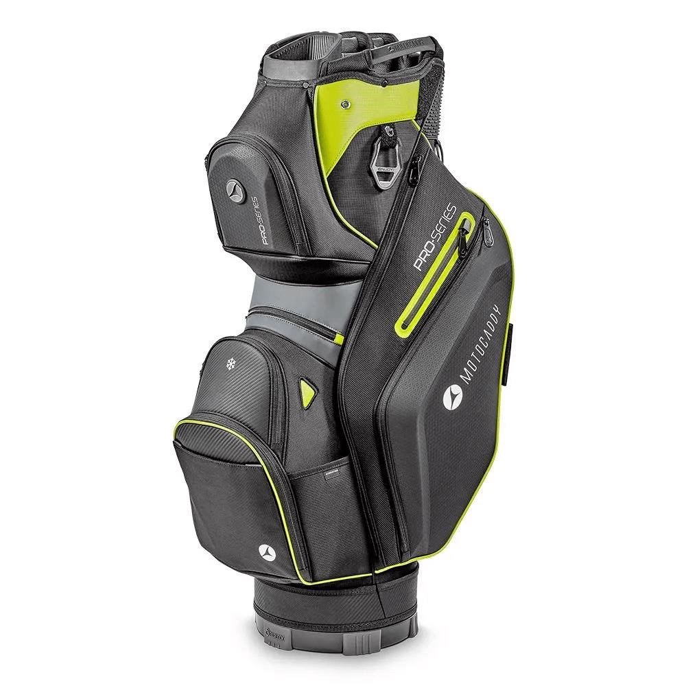Motocaddy Pro-Series Cartbag, schwarz/limette