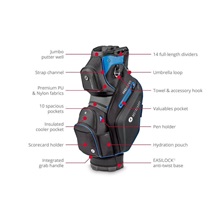 Motocaddy Pro-Series Cartbag, schwarz/limette