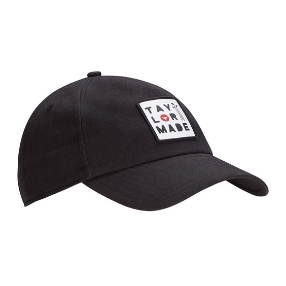 TaylorMade 5 Panel Cap, schwarz