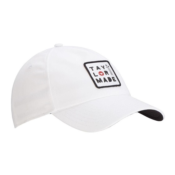 TaylorMade 5 Panel Cap, weiss