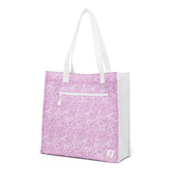 FootJoy Tote Tasche, white/berry animal