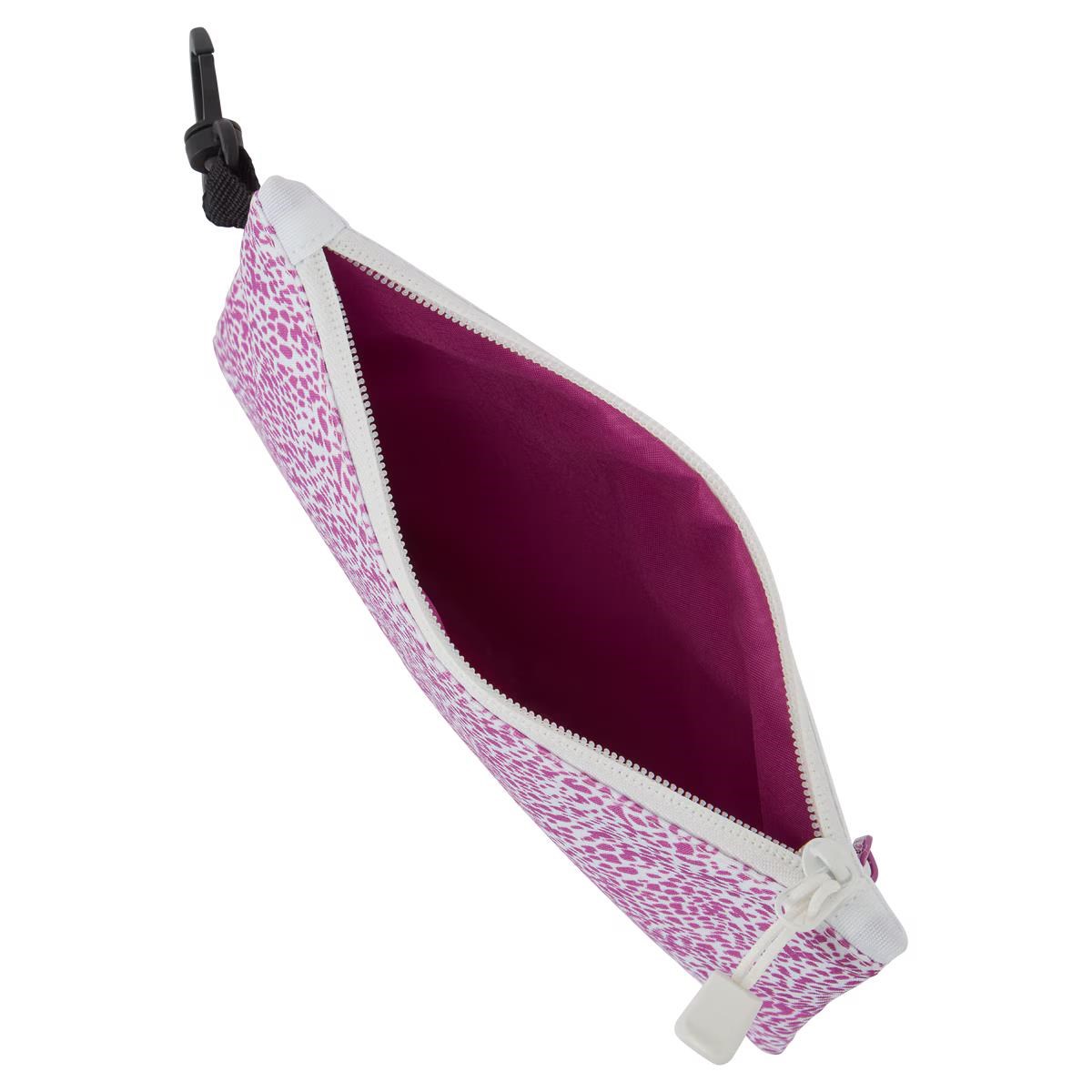 FootJoy Valuables Pouch, white/berry animal