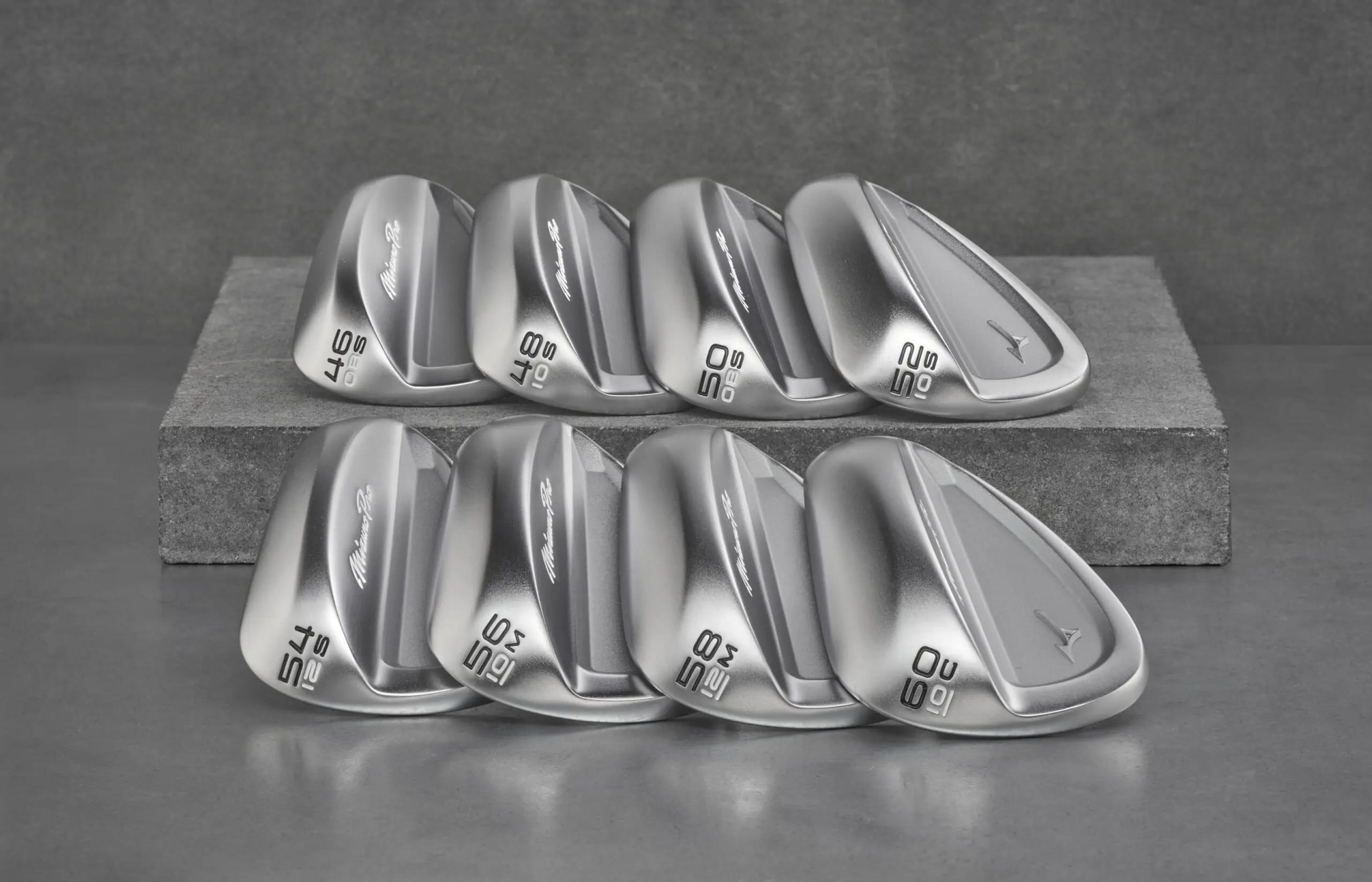 Mizuno Pro T-3 Soft White Satin Wedge, Stahl