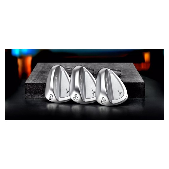 Mizuno Pro T-3 Soft White Satin Wedge, Stahl