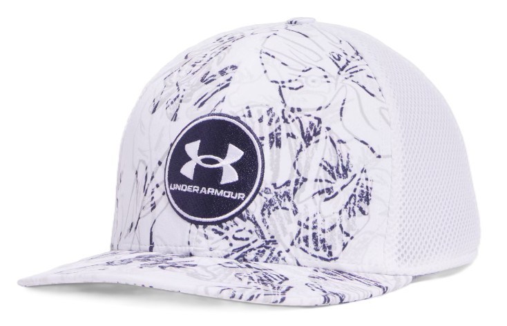 Under Armour Iso-chill Drive Low Stretch Cap, weiss