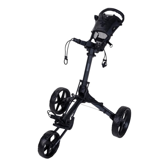 Fastfold SMART Manuell Golftrolley, schwarz