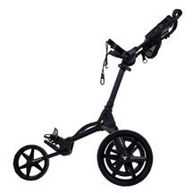Fastfold SMART Manuell Golftrolley, schwarz