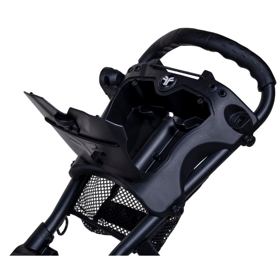 Fastfold SMART Manuell Golftrolley, schwarz