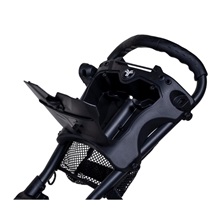 Fastfold SMART Manuell Golftrolley, schwarz