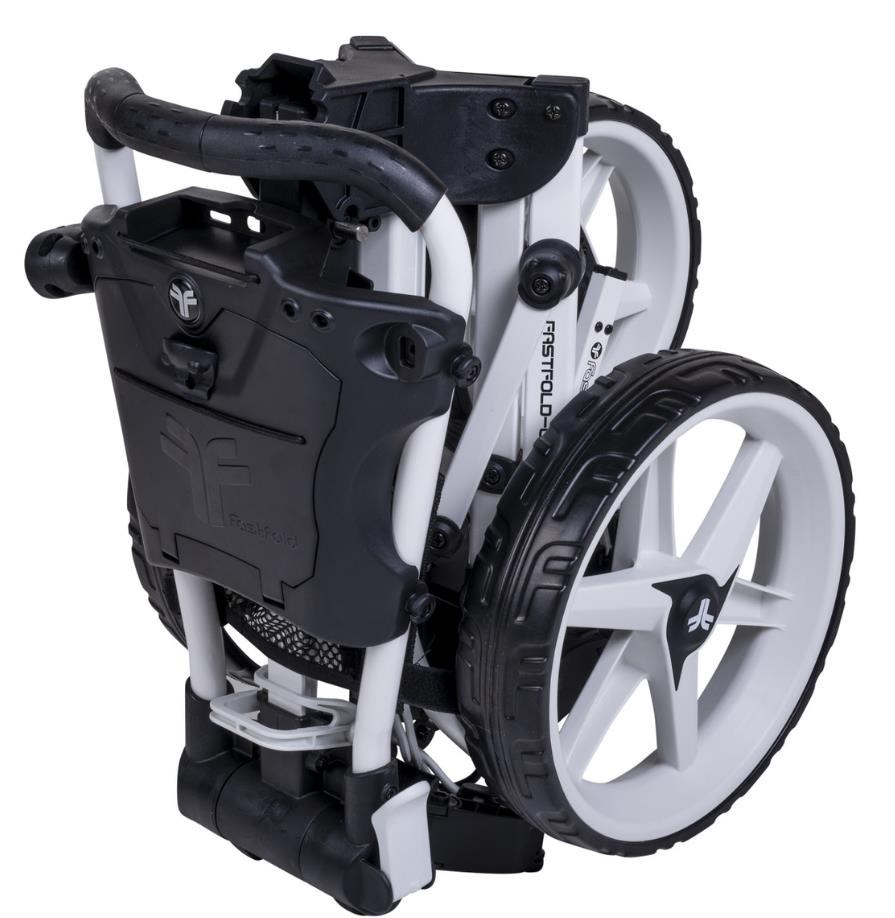 Fastfold SMART Golftrolley, weiss