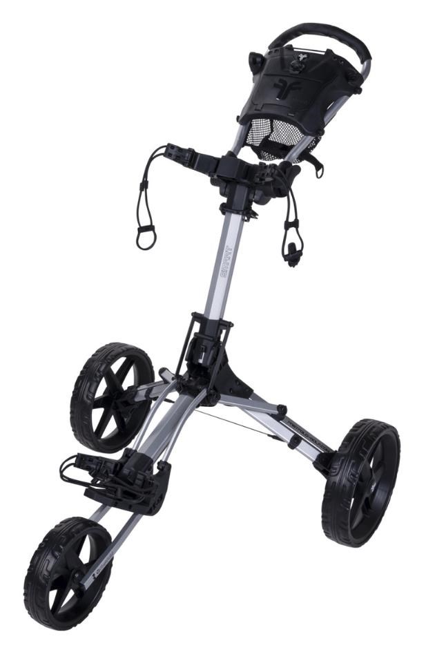 Fastfold SMART Manuell Golftrolley, silber