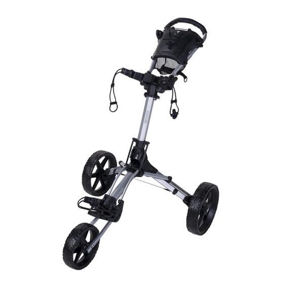 Fastfold SMART Manuell Golftrolley, silber