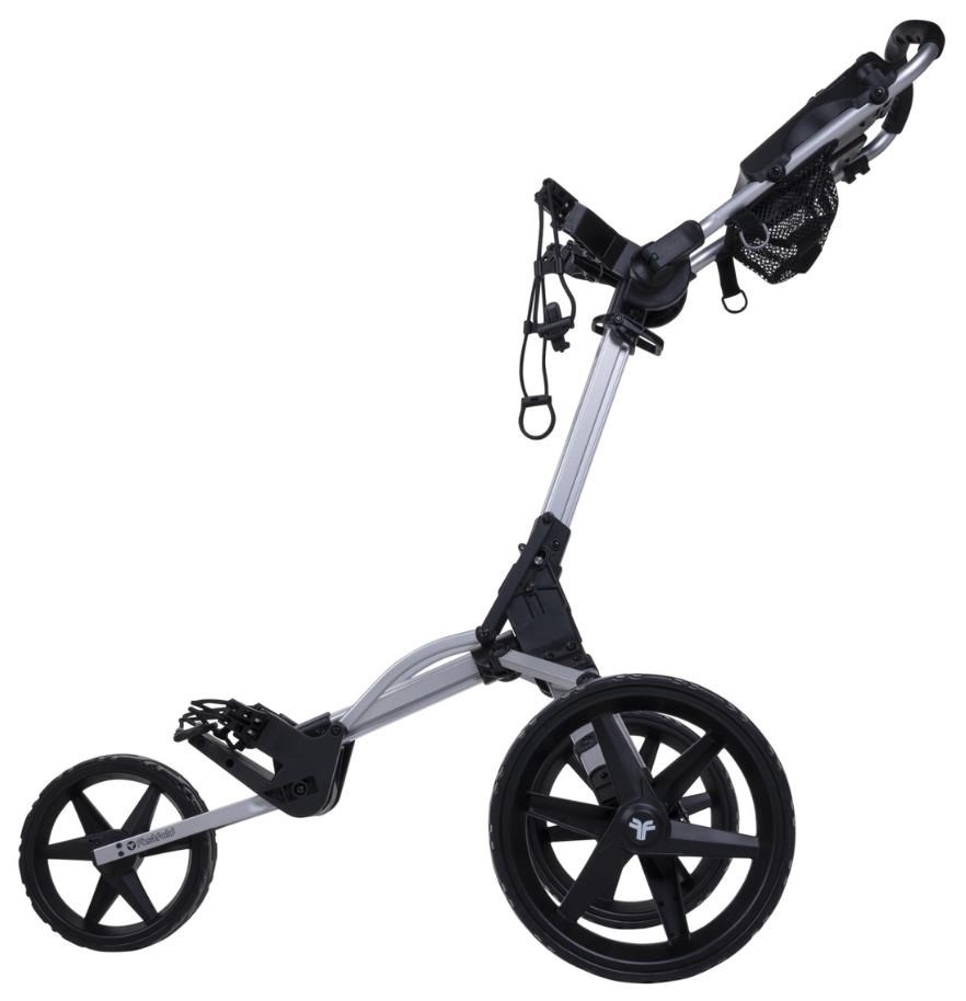 Fastfold SMART Manuell Golftrolley, silber