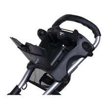 Fastfold SMART Manuell Golftrolley, silber