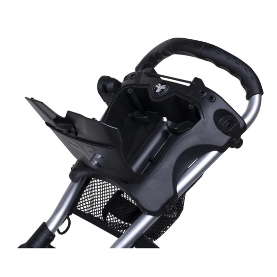 Fastfold SMART Manuell Golftrolley, silber