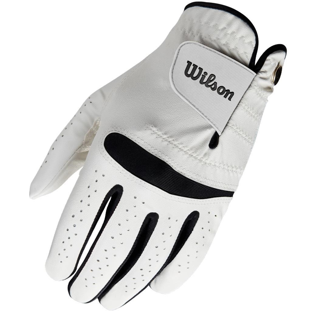 Wilson Feel Plus Herren Golfhandschuh, Weiß