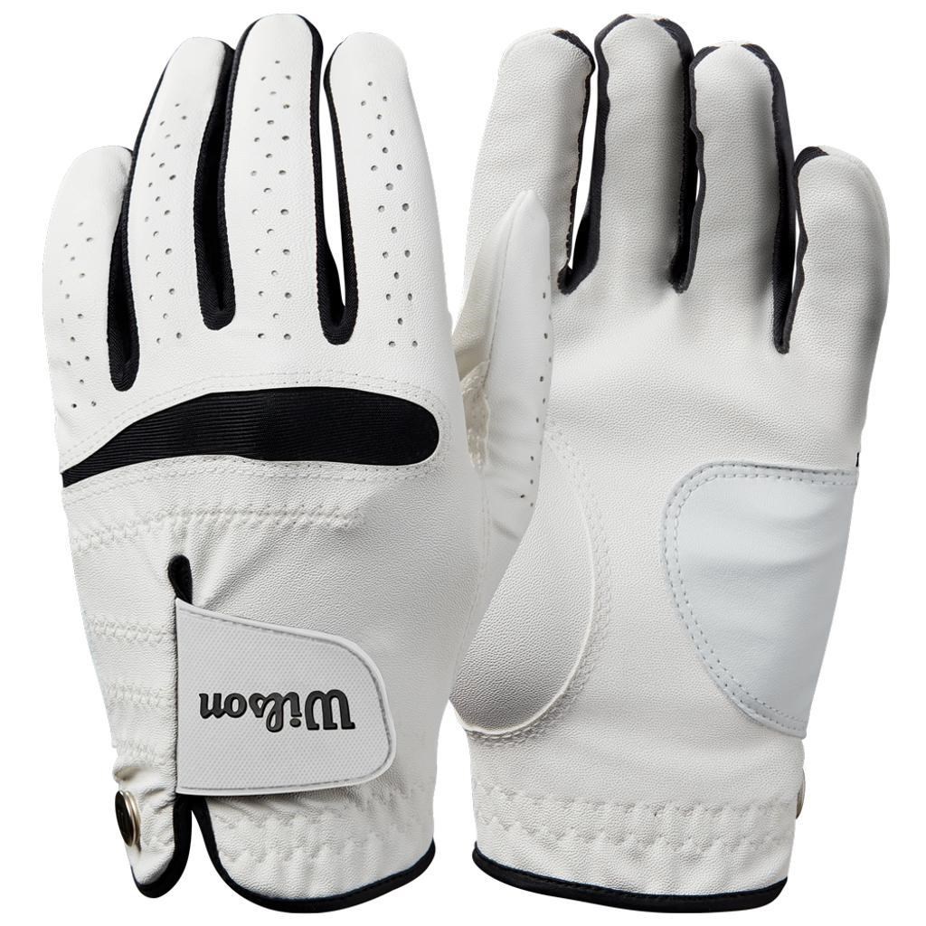 Wilson Feel Plus Herren Golfhandschuh, Weiß