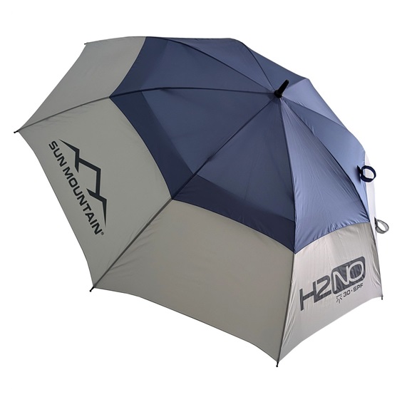 Sun Mountain H2NO 30SPF Regenschirm 68", blau/grau