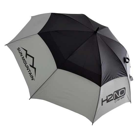 Sun Mountain H2NO 30SPF Regenschirm 68", schwarz/grau