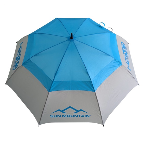 Sun Mountain H2NO 30SPF Regenschirm 68", blau/grau
