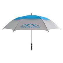 Sun Mountain H2NO 30SPF Regenschirm 68", blau/grau