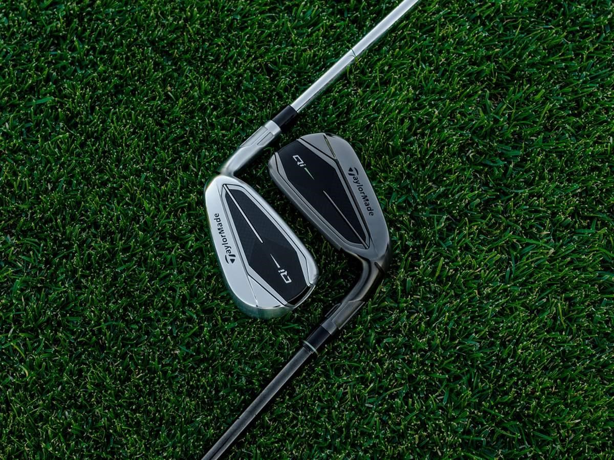 TaylorMade Qi Gunmetal Edition Herren Eisen, Graphit