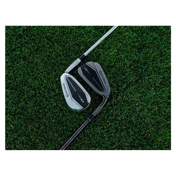 TaylorMade Qi Gunmetal Edition Herren Eisen, Graphit