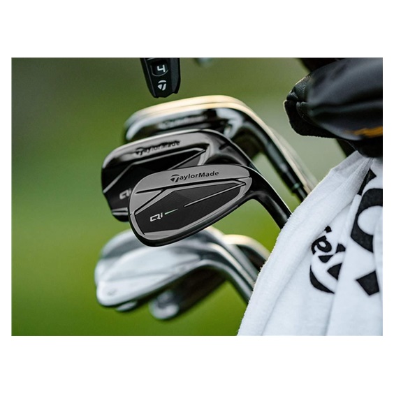 TaylorMade Qi Gunmetal Edition Herren Eisen, Graphit