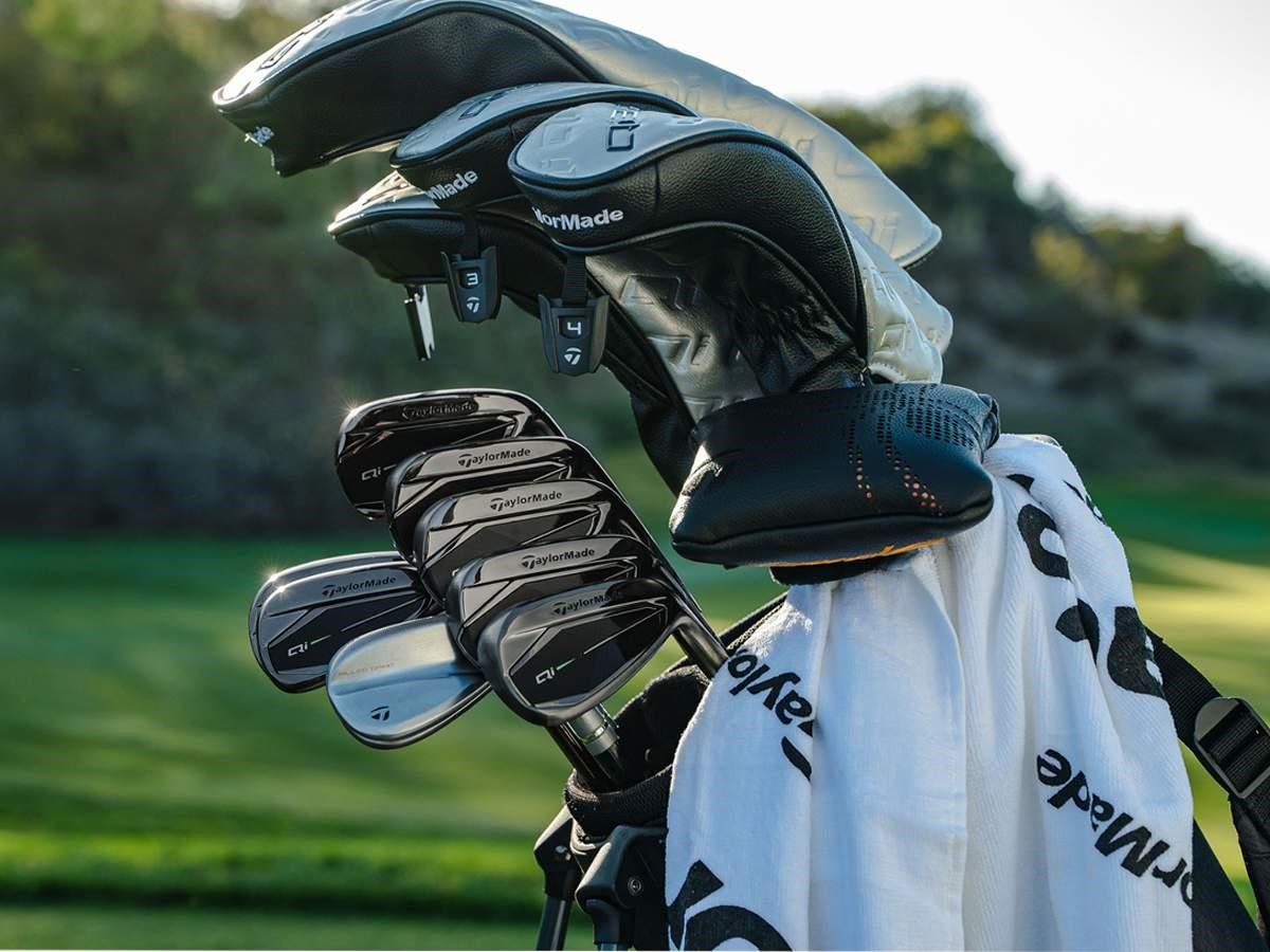 TaylorMade Qi Gunmetal Edition Herren Eisen, Graphit
