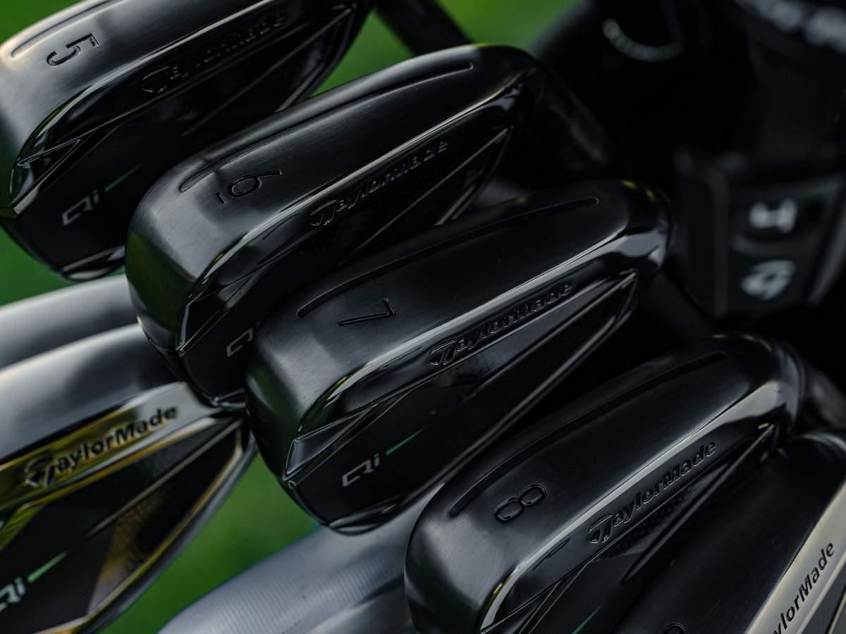TaylorMade Qi Gunmetal Edition Herren Eisen, Graphit