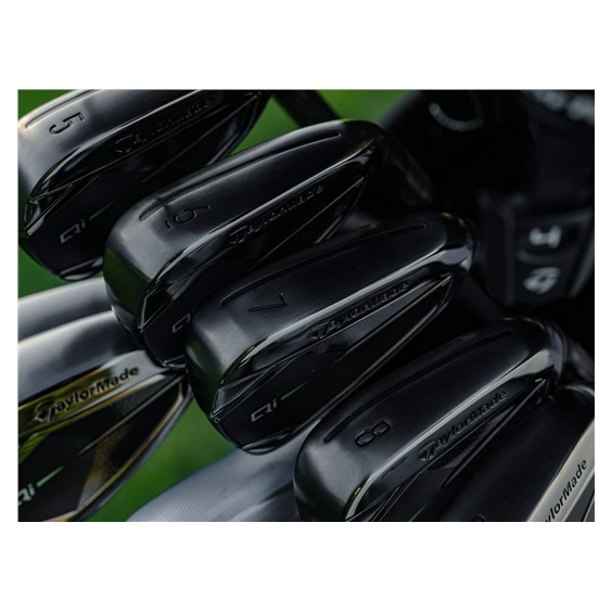 TaylorMade Qi Gunmetal Edition Herren Eisen, Graphit