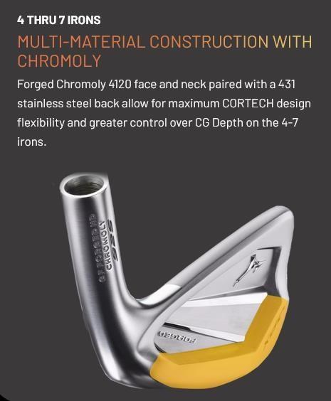 Mizuno JPX 925 Forged Herren Eisen, Stahl