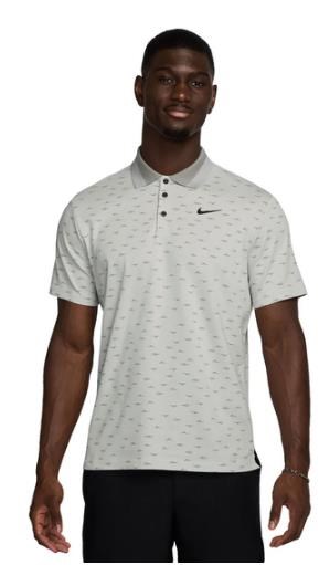 Nike Dri-Fit Tour Micro Print Herren Poloshirt, photon dust