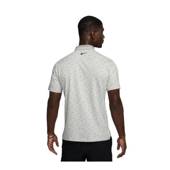 Nike Dri-Fit Tour Micro Print Herren Poloshirt, photon dust