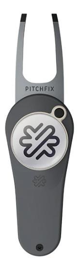 Pitchfix Original Pitchgabel mit Ballmarker, gun metal